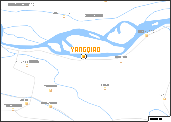 map of Yangqiao