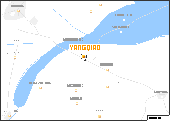 map of Yangqiao