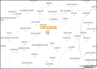 map of Yangqiao