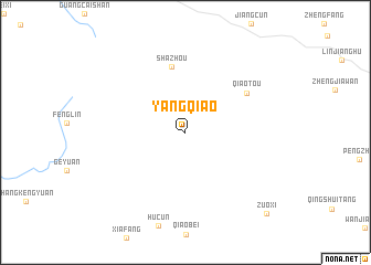 map of Yangqiao