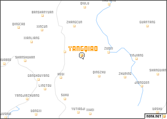 map of Yangqiao