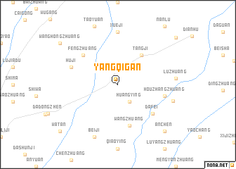 map of Yangqigan