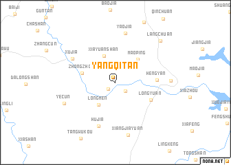 map of Yangqitan