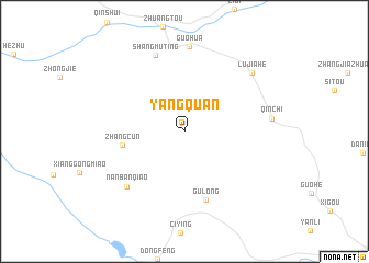 map of Yangquan