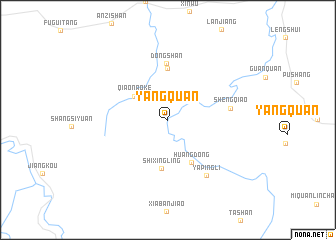 map of Yangquan