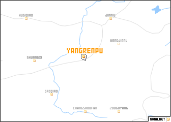 map of Yangrenpu