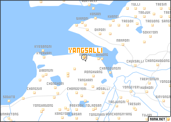 map of Yangsal-li