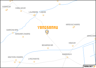 map of Yangsanmu