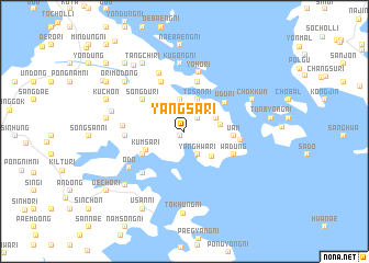 map of Yangsa-ri