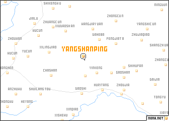 map of Yangshanping