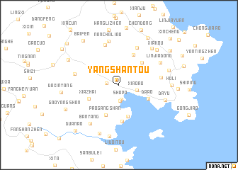 map of Yangshantou