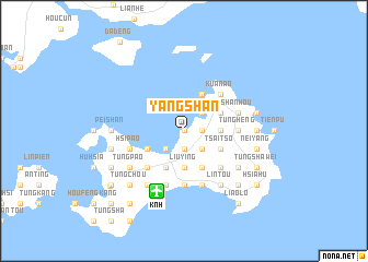 map of Yang-shan
