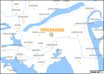 map of Yangshugou