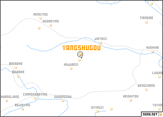 map of Yangshugou