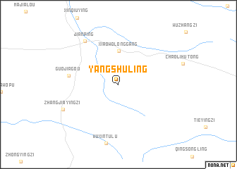 map of Yangshuling