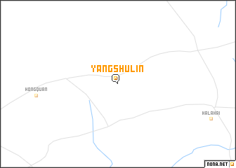 map of Yangshulin