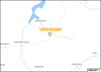 map of Yangshuwei