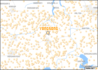 map of Yangsŏng