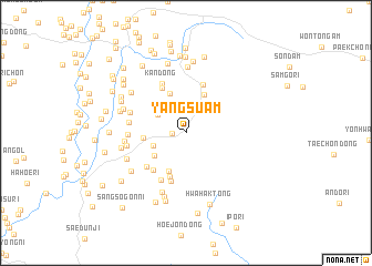 map of Yangsuam