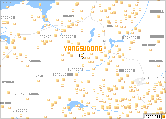 map of Yangsu-dong