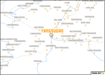 map of Yangsugan