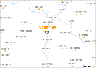 map of Yangsu-ri