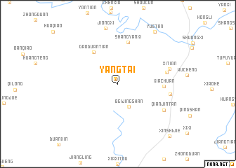 map of Yangtai