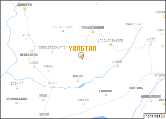 map of Yangtan