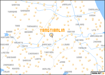 map of Yangtianlin