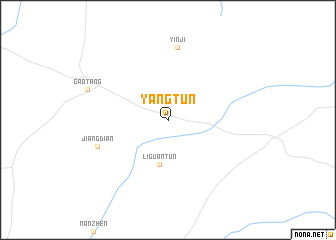 map of Yangtun