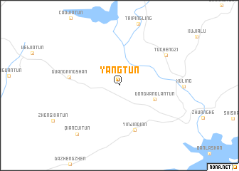 map of Yangtun