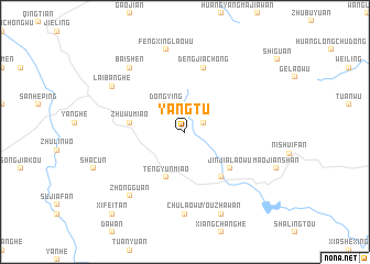 map of Yangtu