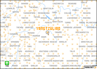 map of Yang-tzu-liao