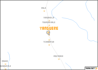 map of Yanguere