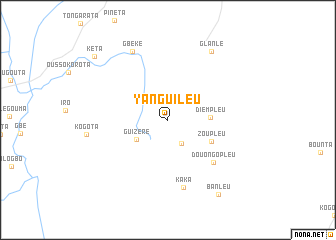 map of Yanguileu