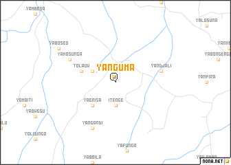 map of Yanguma