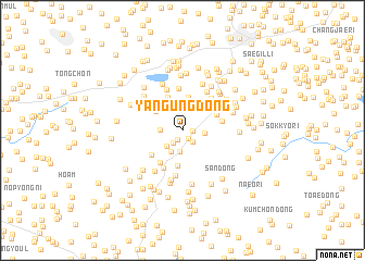 map of Yangung-dong