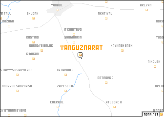 map of Yanguznarat