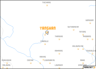 map of Yangwan