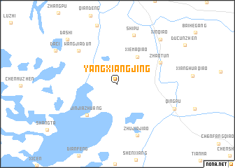 map of Yangxiangjing