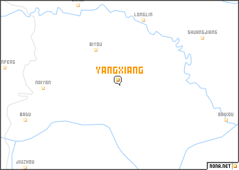 map of Yangxiang