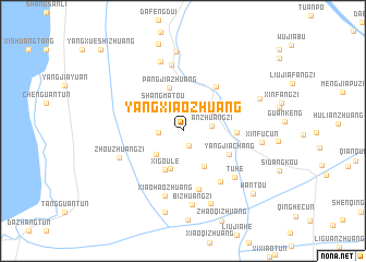 map of Yangxiaozhuang