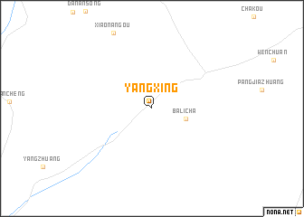 map of Yangxing