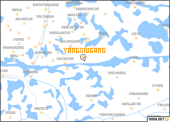 map of Yangxiugang
