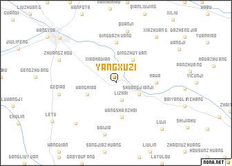 map of Yangxuzi