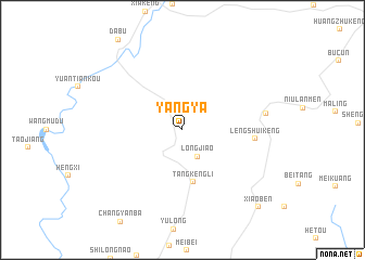 map of Yangya