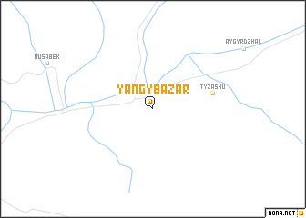 map of Yangybazar