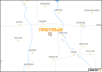 map of Yangyingjie