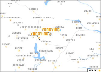 map of Yangying