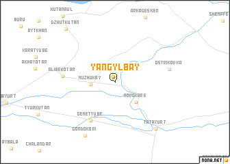 map of Yangylbay